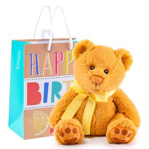 hugo-mediano-lazo-amarillo-rosatel-en-bolsa-happy-birthday