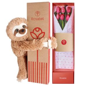 caja-natural-con-6-tulipanes-rojos-y-bowie