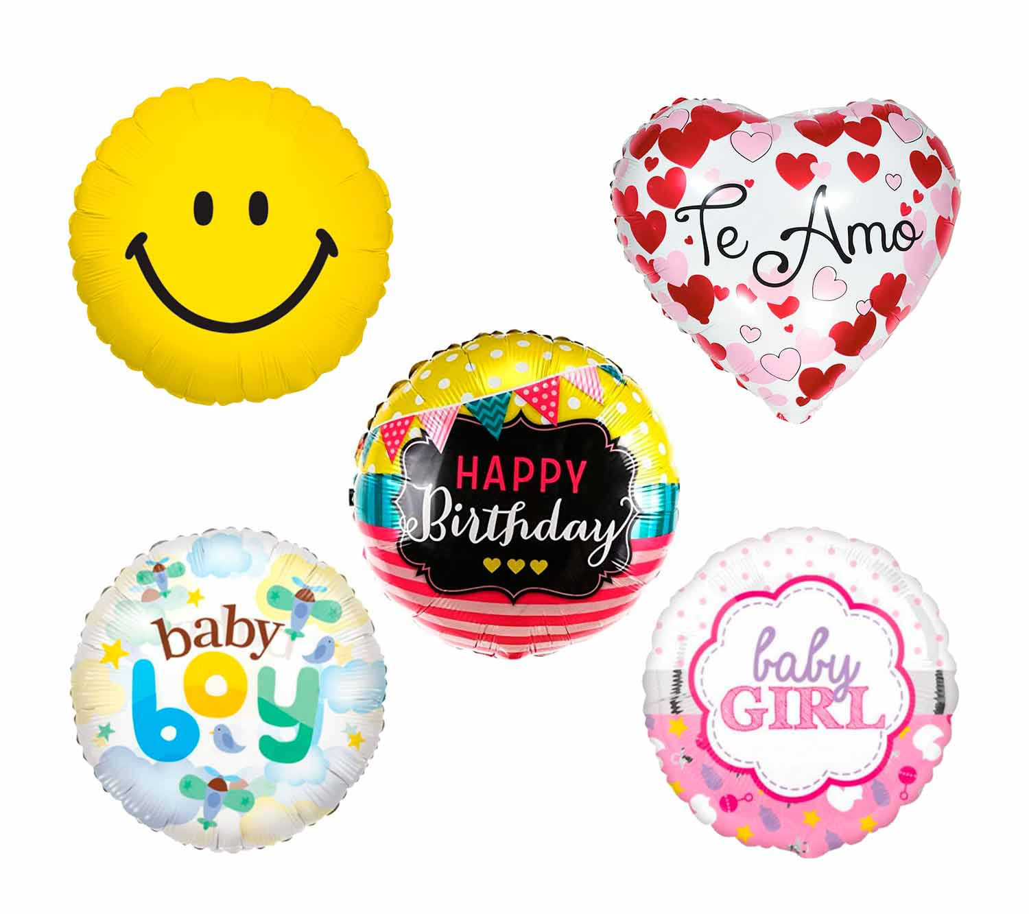 Globos 4" Motivos Variados