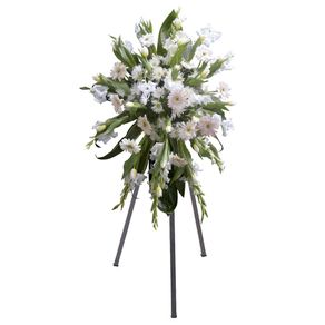 lagrima-con-tripode-con-18-tulipanes-blancos