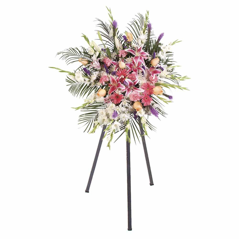 Lágrima con Trípode Rosas y Flores