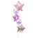 bouquet-globos-estrella-golden-rose