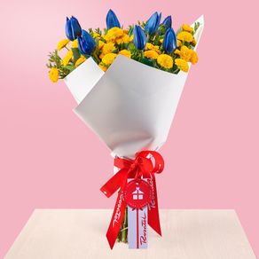 ramo-alegria-de-tulipanes-azules