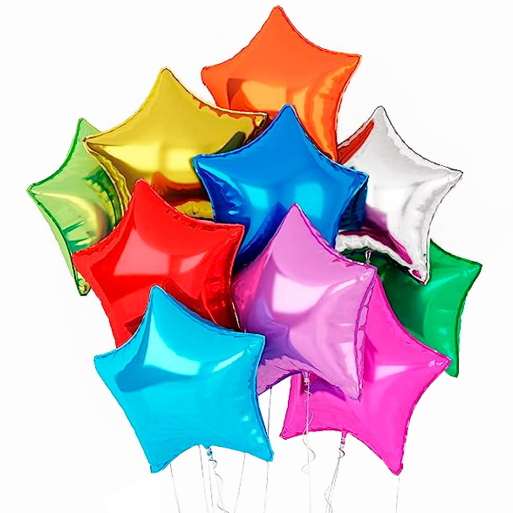 Globo Estrella 18" Colores Variados
