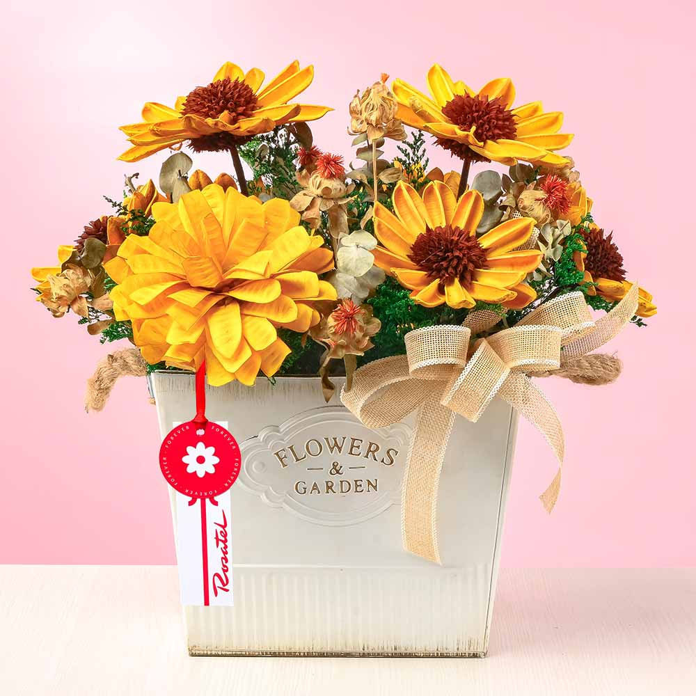 Arreglo Vitange Girasoles Maguei