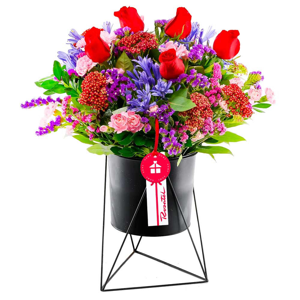 Arreglo Vintage Rosas de Amor