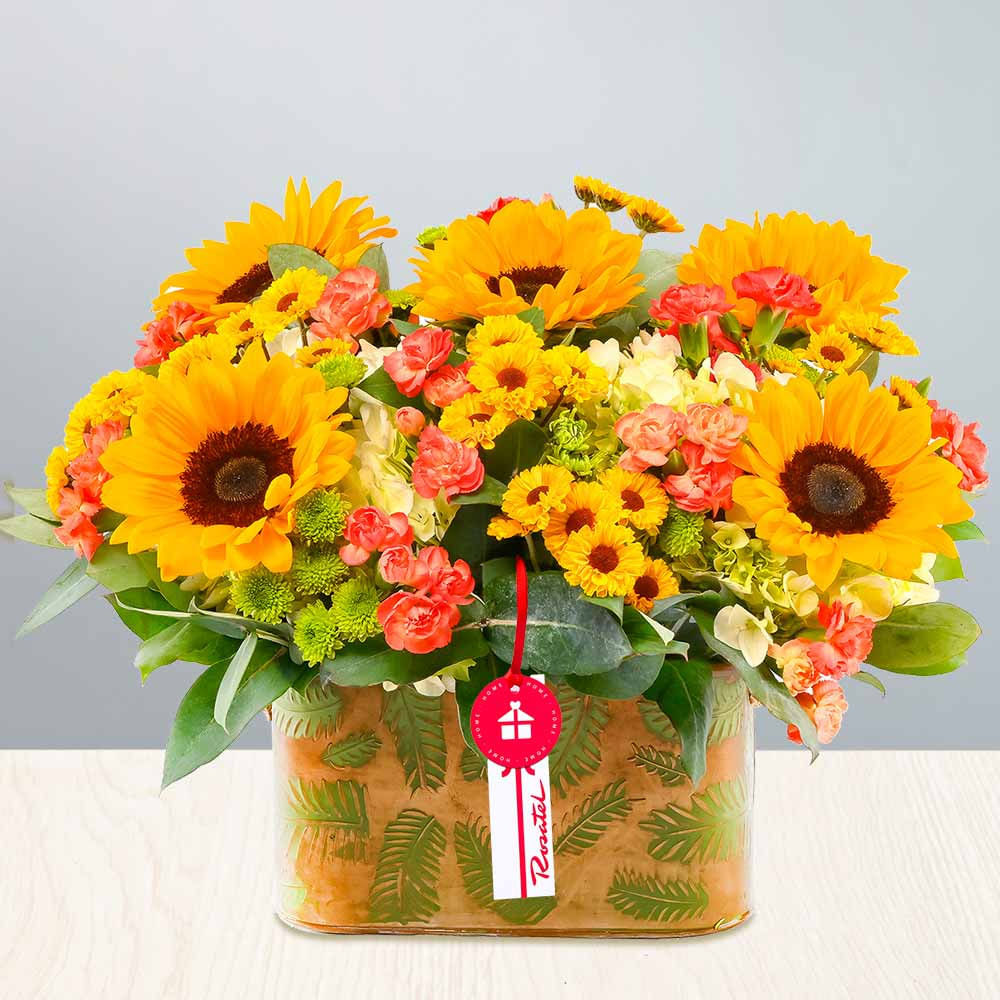 Arreglo Encanto de Girasoles