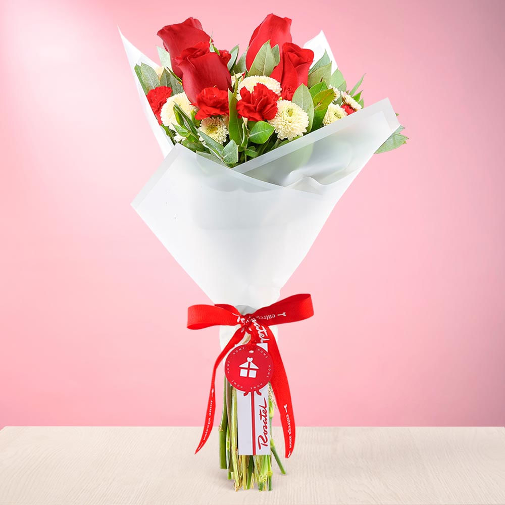Ramo Pequeño Rosas y Flores