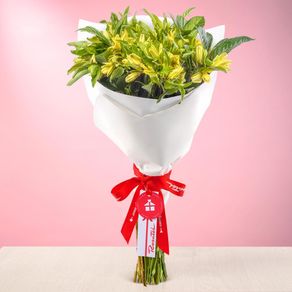 ramo-estilo-casual-de-astromelias-amarillas