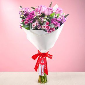 ramo-premium-flores-lilas-y-fucsias