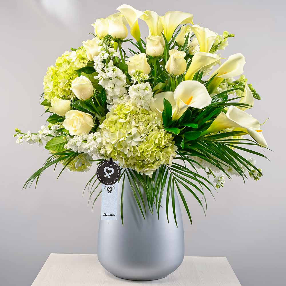 Arreglo Silver Rosas y Flores