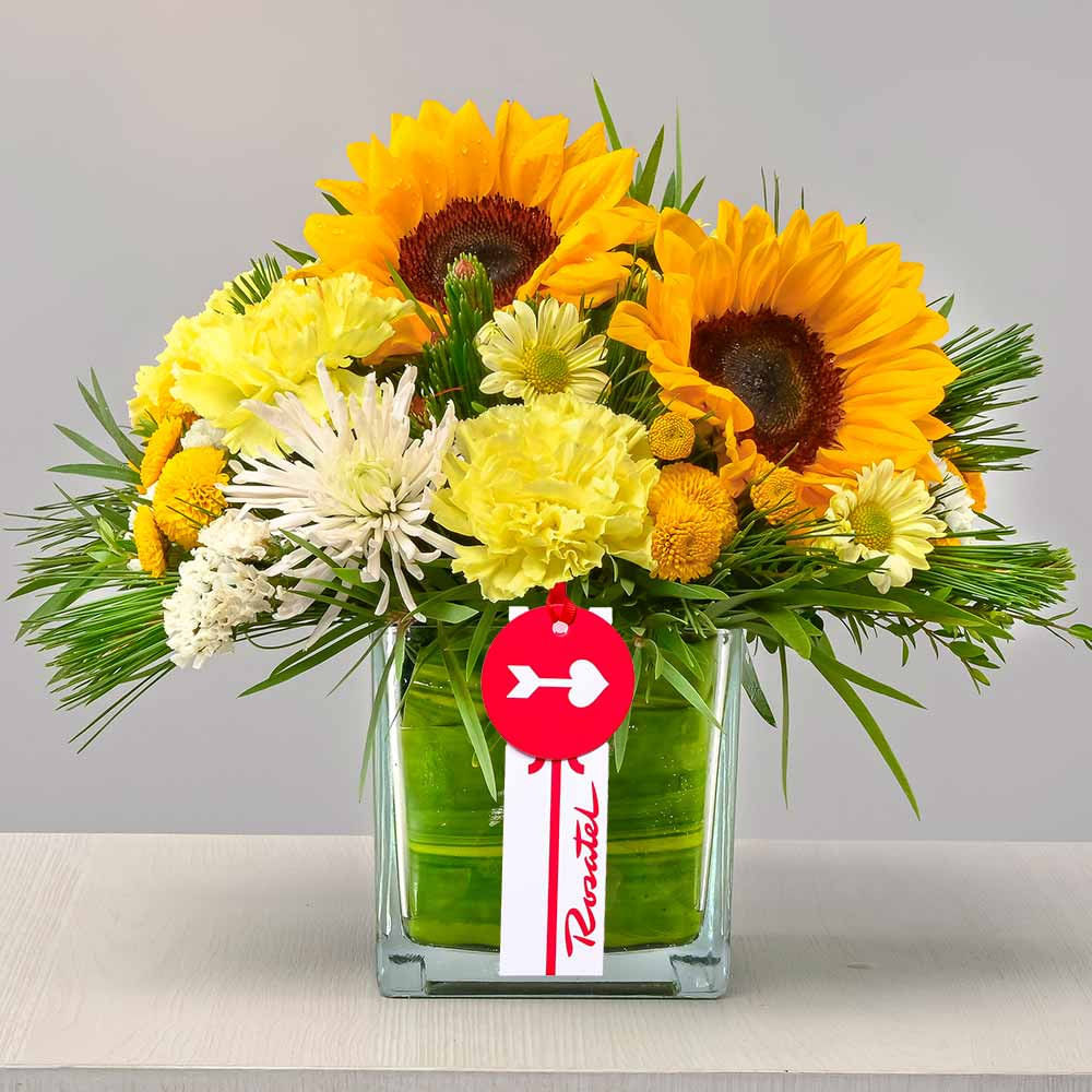 Centro de Mesa Girasoles