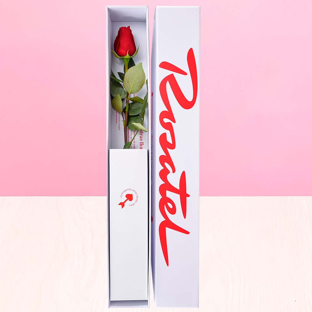 Caja Rosatel con 1 Rosa