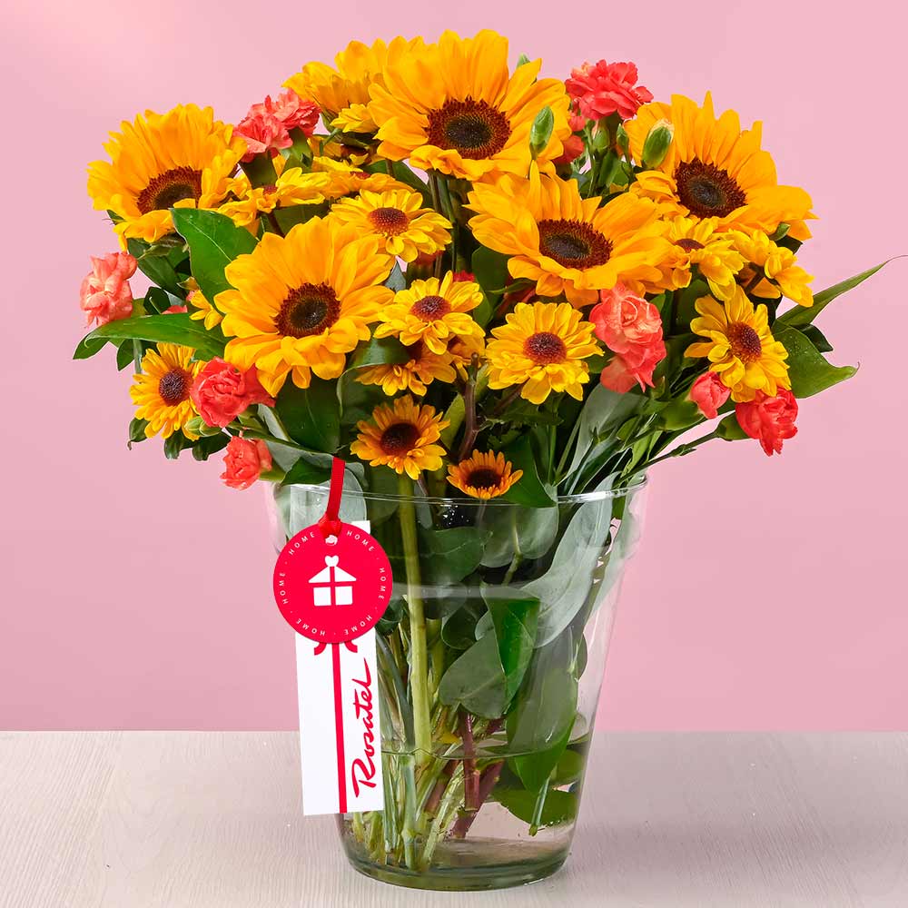 Arreglo Mini Girasoles