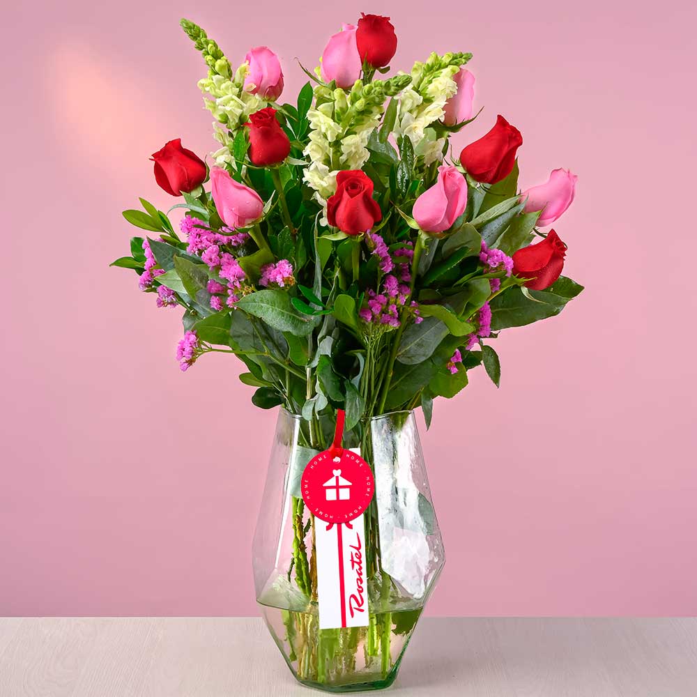 Arreglo Encanto Rosas Variadas