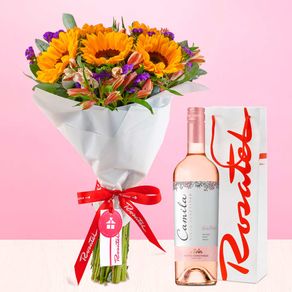 ramo-de-girasoles-y-vino-camila