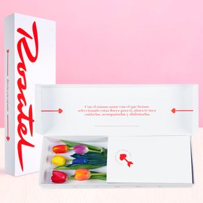 Caja-Rosatel-con-6-Tulipanes-Variados-Rosatel