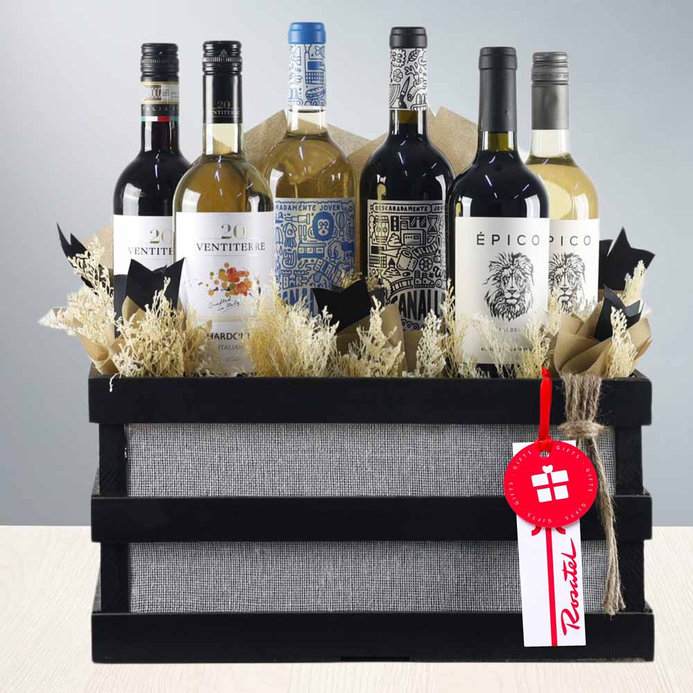 Canasta Selección de Vinos