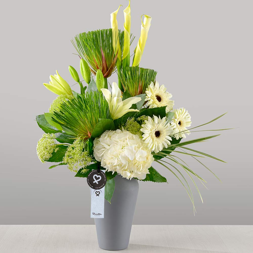 Arreglo Paz Eterna con Flores