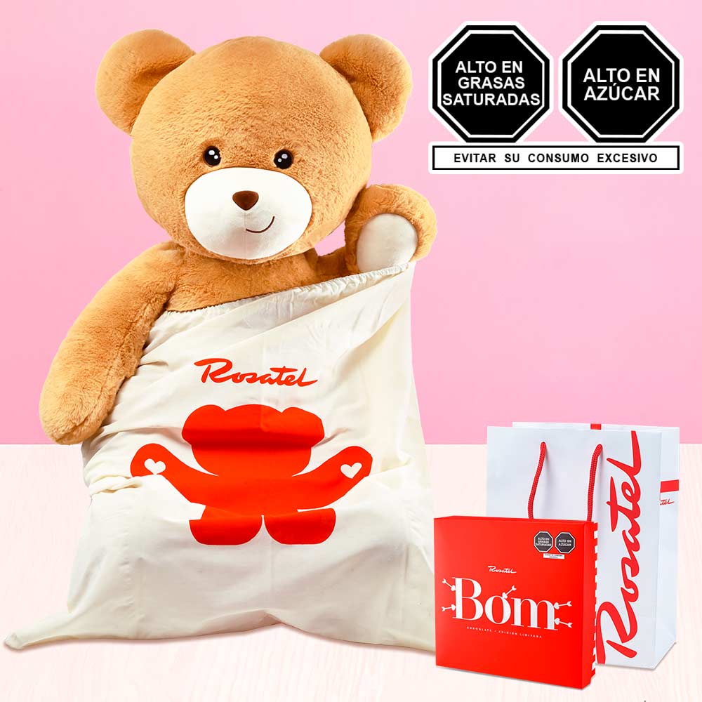 Hugo Gigante y Chocolates Bom 10 unids.