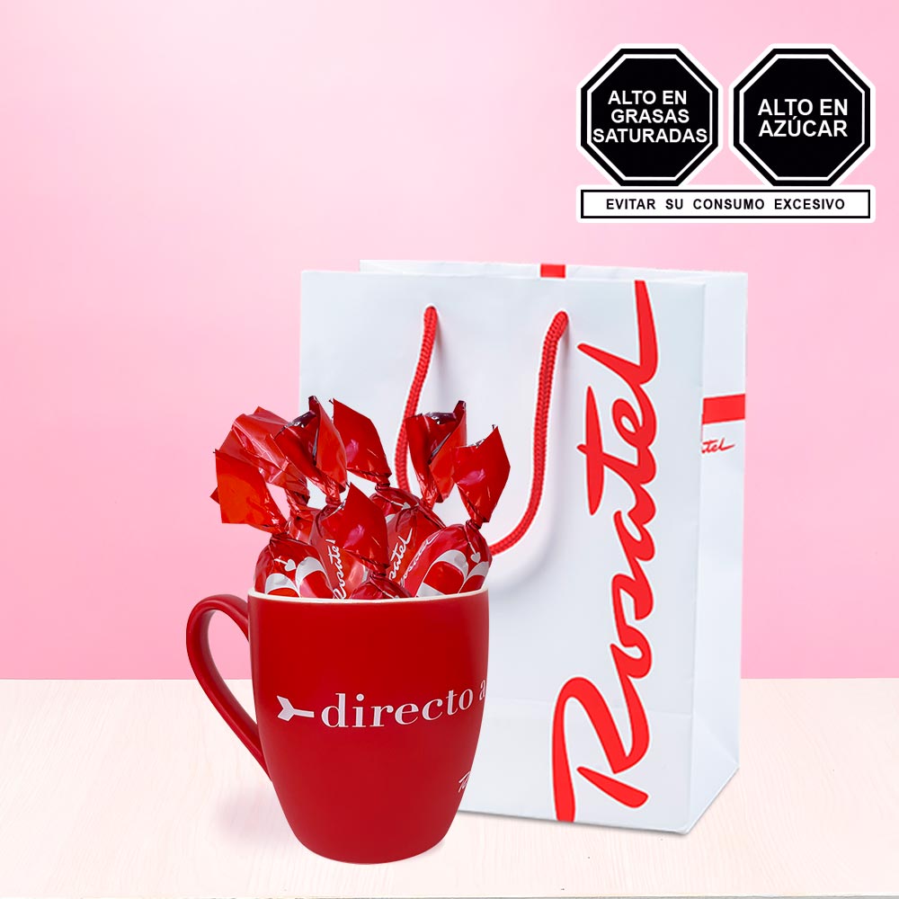 Taza Directo a tu Corazón con Chocolates Cacaosuyo