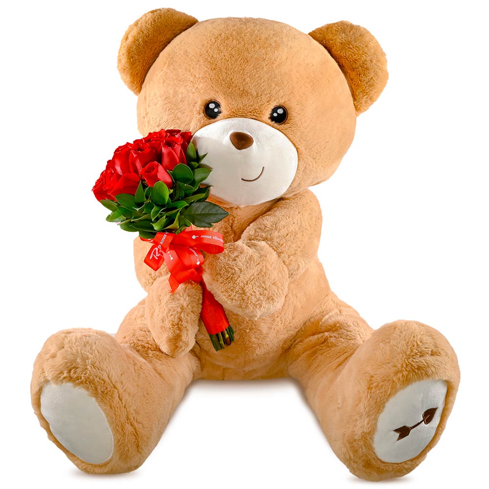 Hugo Gigante y Ramo con 12 Rosas