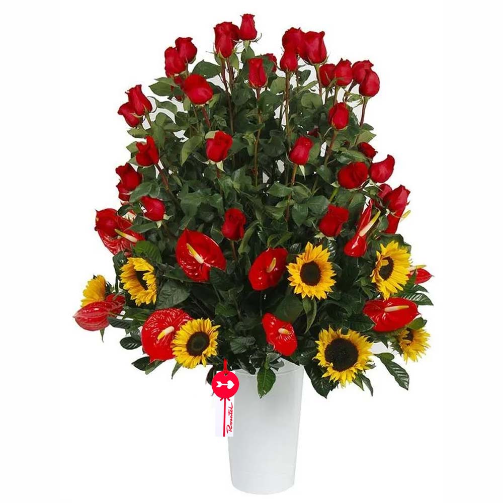 Arreglo Armonía de Rosas y Flores