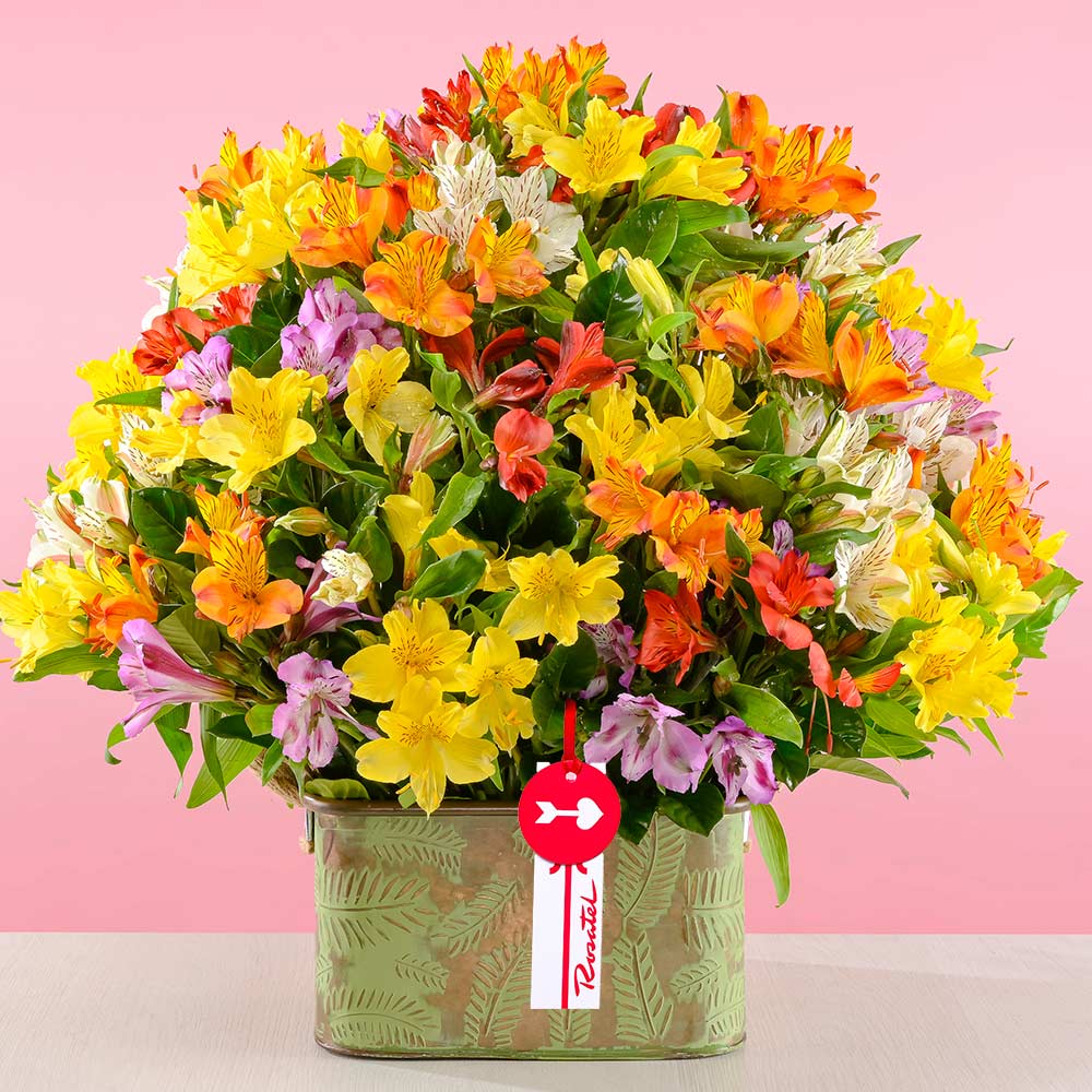 Arreglo Astromelias Primaverales