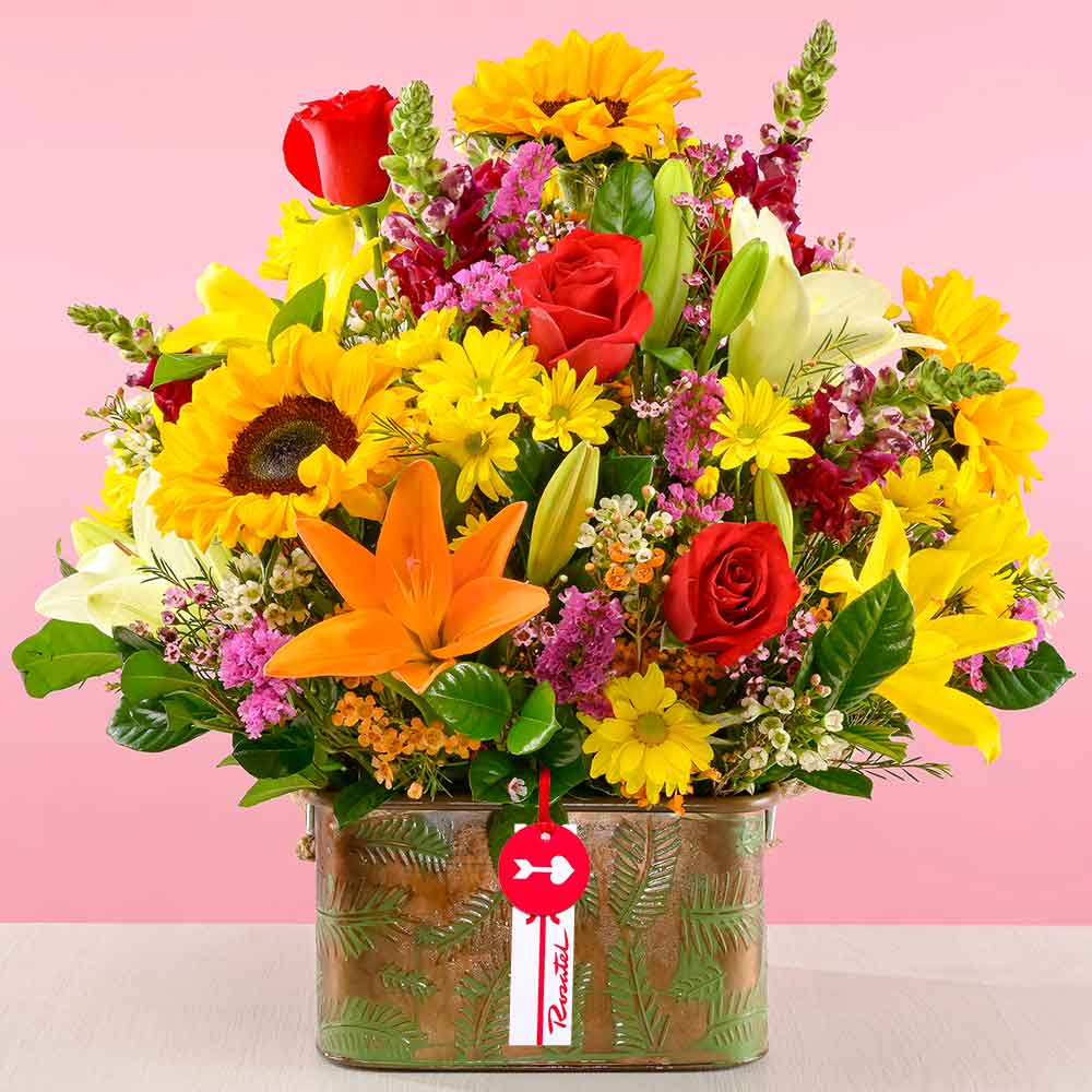 Arreglo Floral Primaveral