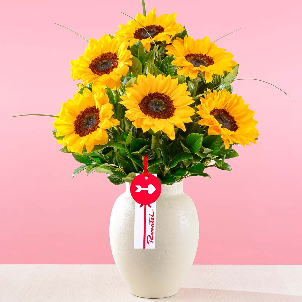 Arreglo Elegante de  Girasoles