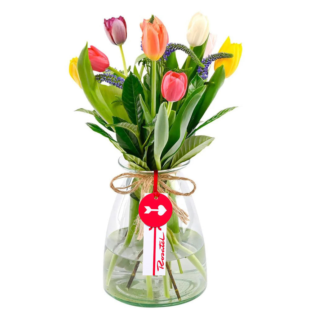 Arreglo Alegría Tulipanes Variados