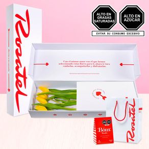 caja-con-6-tulipanes-amarillos-y-caja-bag-bom-rosatel