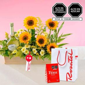 arreglo-mateus-con-girasoles-y-caja-bag-bom-rosatel