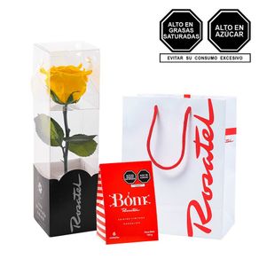 rosa-preservada-short-amarilla-y-caja-bag-bom-Rosatel