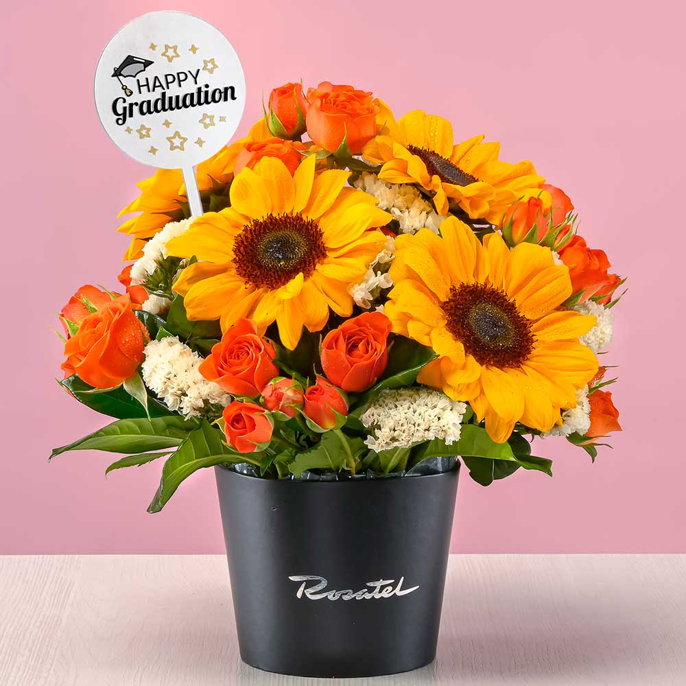 Arreglo Felicidades Graduado