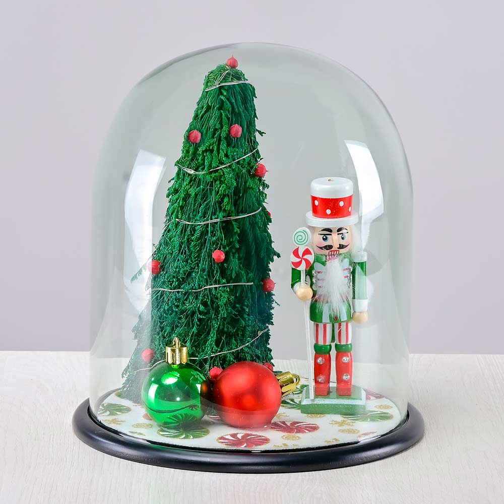 Cúpula Navideña con Cascanueces