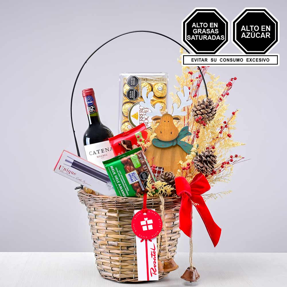 Canasta Navideña Catena Malbec