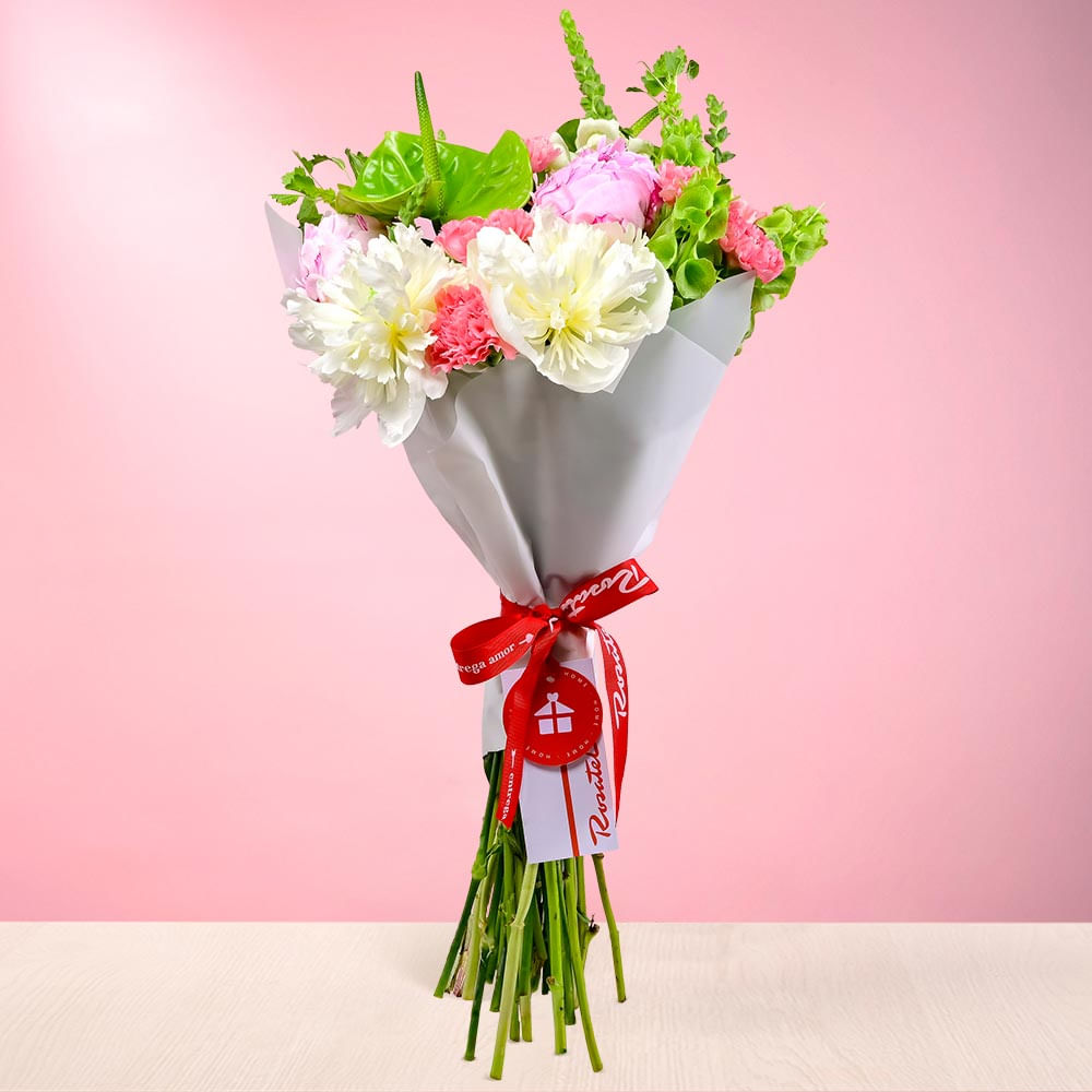 Ramo Peonías de Pasión