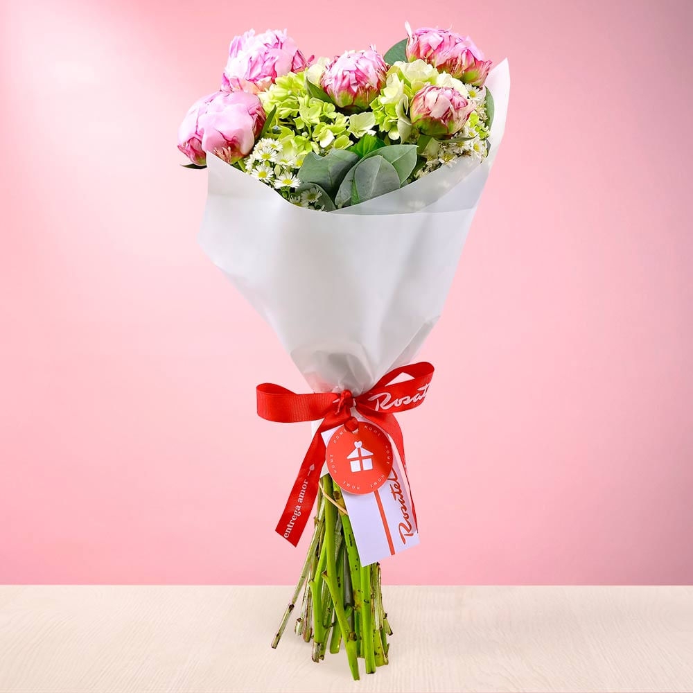 Ramo Jardín de Peonías