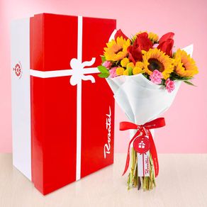 ramo-de-rosas-rojas-y-girasoles-rosatel
