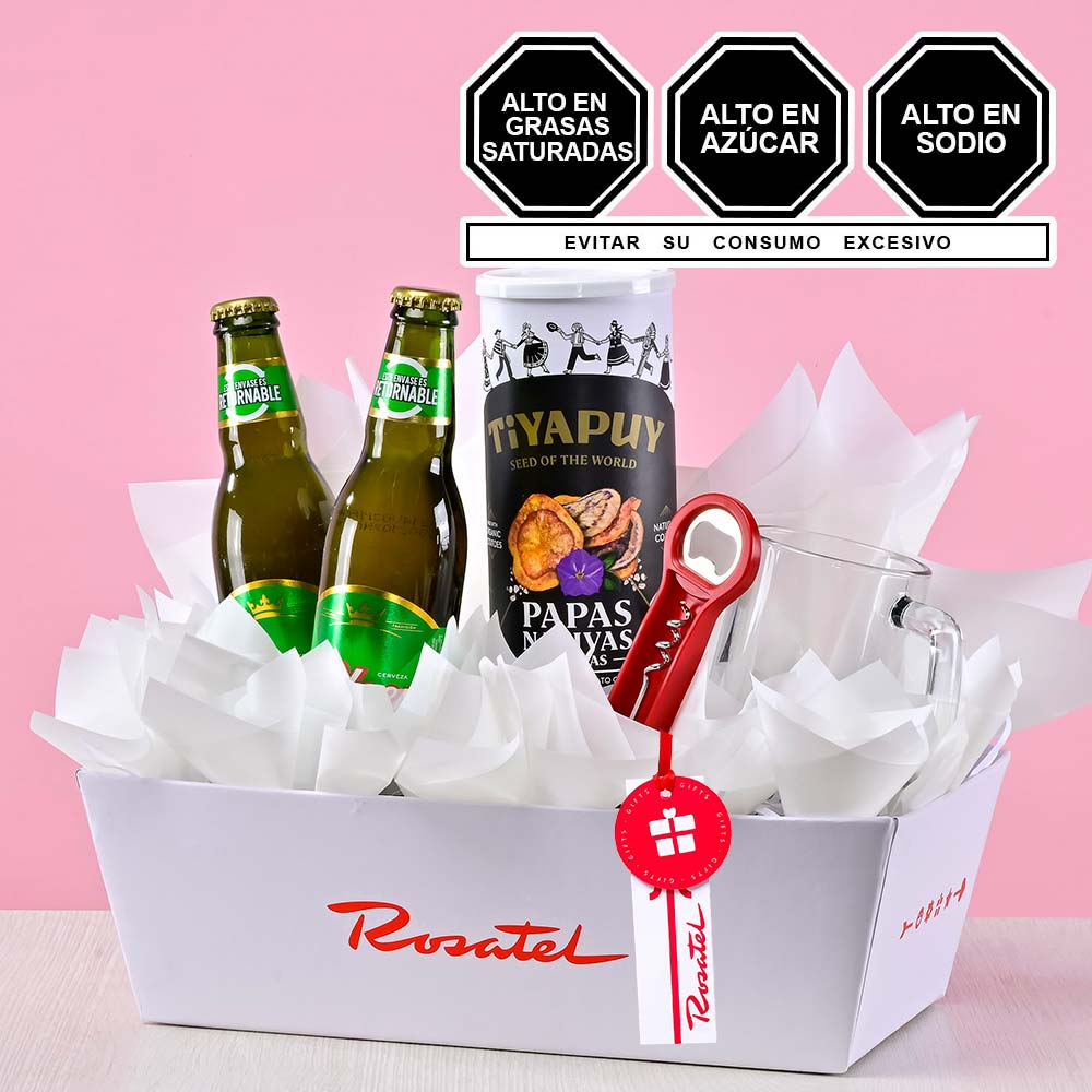 Canasta Celebración Rosatel