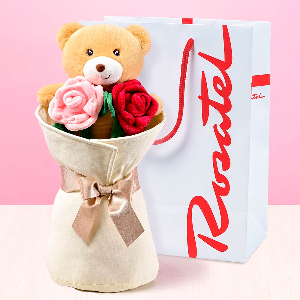 Peluche en Diseño Arreglo de Amor