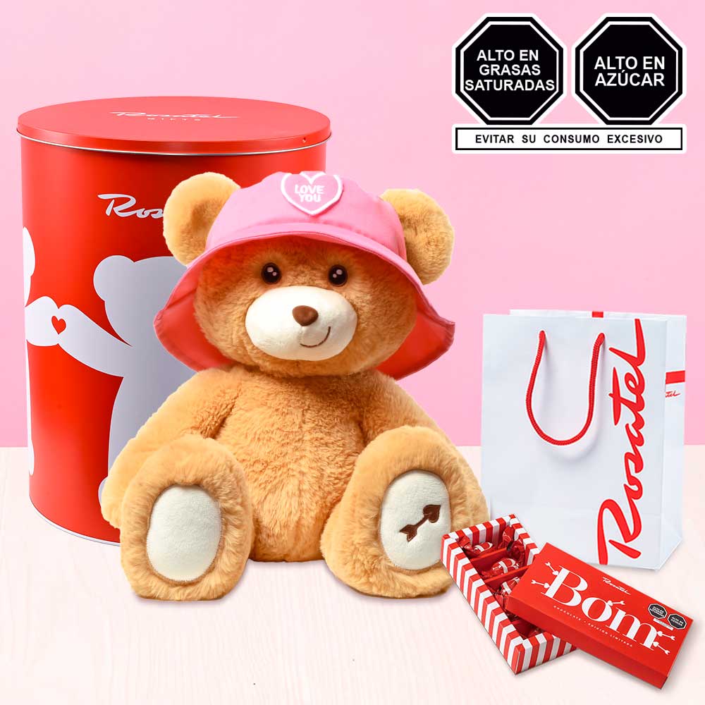 Hugo Love You Bucket Hat y Chocolates Bom