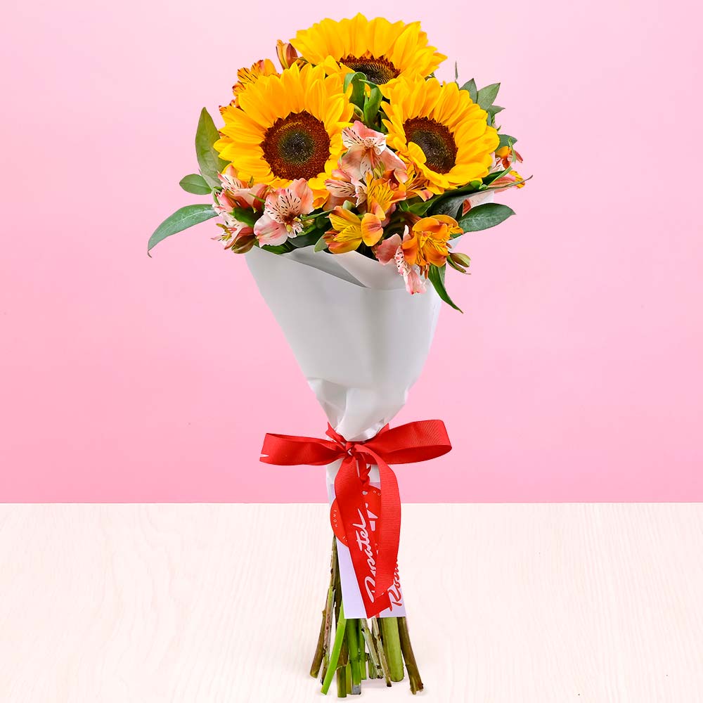 Ramo Detalle de Girasoles