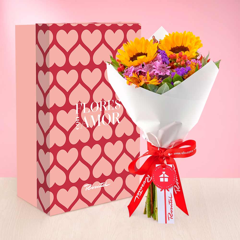 Ramo Girasoles y Flores