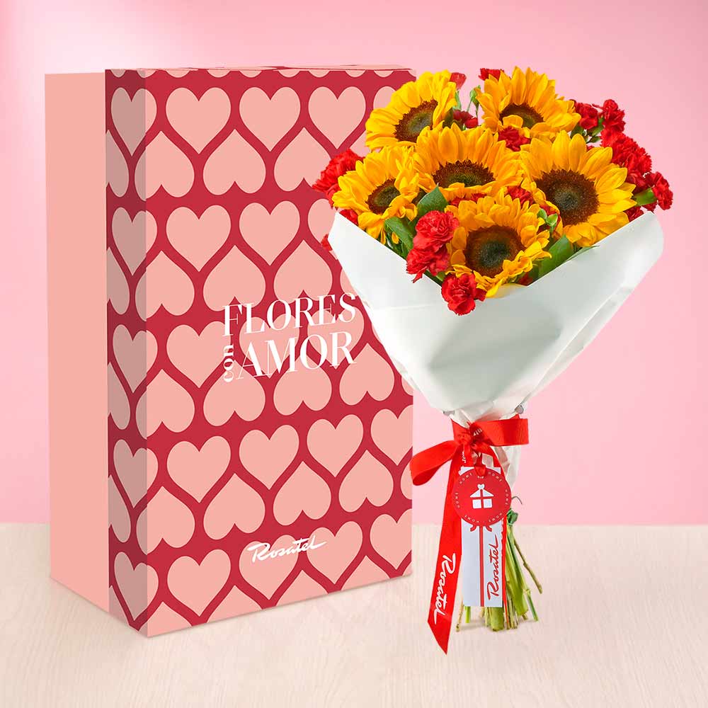 Ramo de Girasoles y Flores