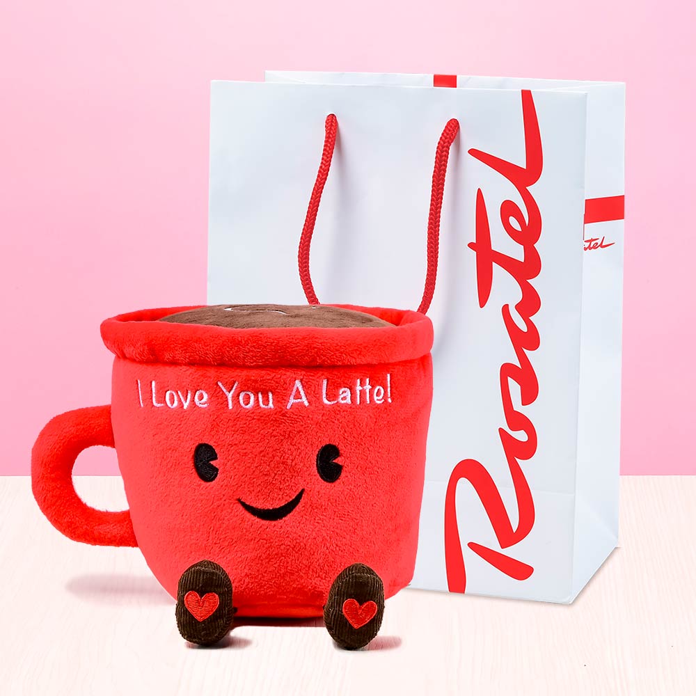 Peluche Taza I Love You a Latte
