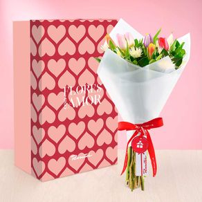 Ramo con Tulipanes y Flores