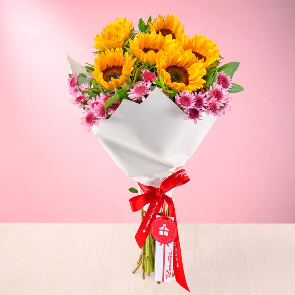 Ramo Girasoles con Flores