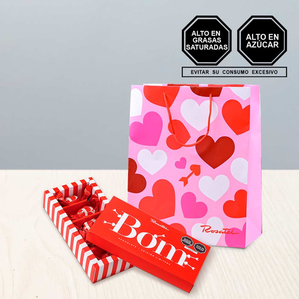 Caja Bom Rosatel Chocolates 5 unids.